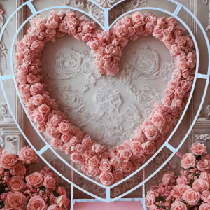 Heart Shaped Metal Arch (Frame Only)