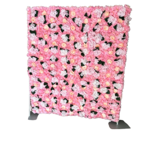 Floral wall pink wall