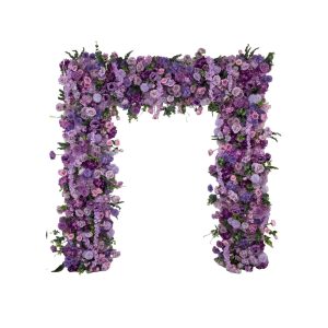 Floral Wall Backdrop Purple