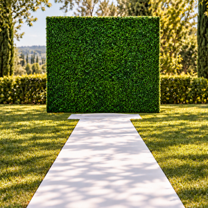 Simple Greenery Floral Backdrop