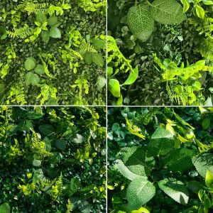 Simple greenery floral backdrop