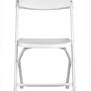 White Poly Resin Folding Chairs