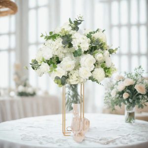 Luxury White Floral Center Piece