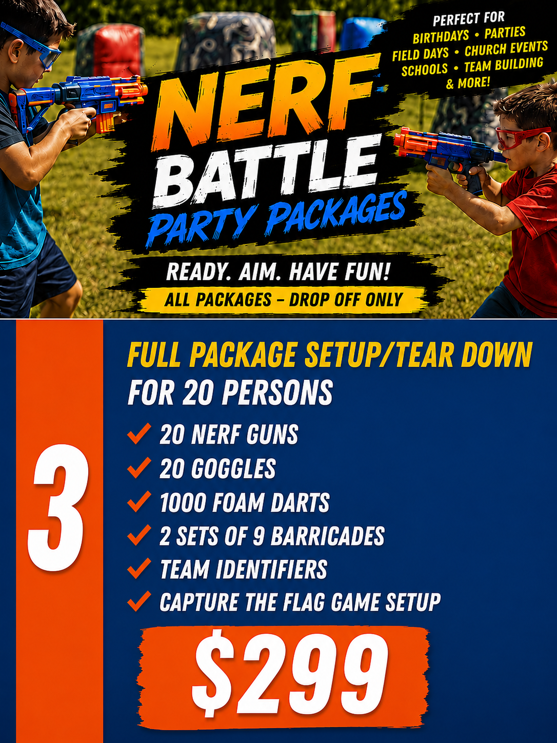 Foam Dart Battle Level 3