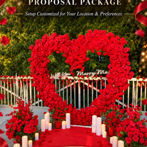 Red Heart Proposal Package